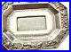 1930's Set 6 Chinese Solid Silver Small Dish Footed Tray Repousse Flower 264G