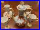 Antique Chinese Dragon Tea Set. 8 Piece Not Complete. VG++