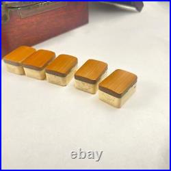 Antique Rare Chinese Mahjong Set (no English no Arabic Numerals) Small 2 x 2
