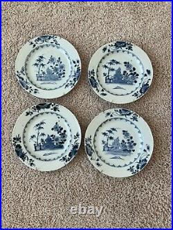 Chinese Export Porcelain Antique Plates Excellent Condition Set Of 4 For 600