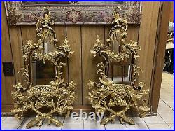 Chippendale Chinese Sconces- Set Of 2
