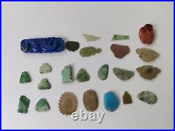 Qing dynasty Chinese jewel decorations a set 23 pieces