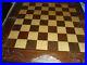Vntg Chinese Chess Set Soapstone Folding Board White / Violet Pieces Antique